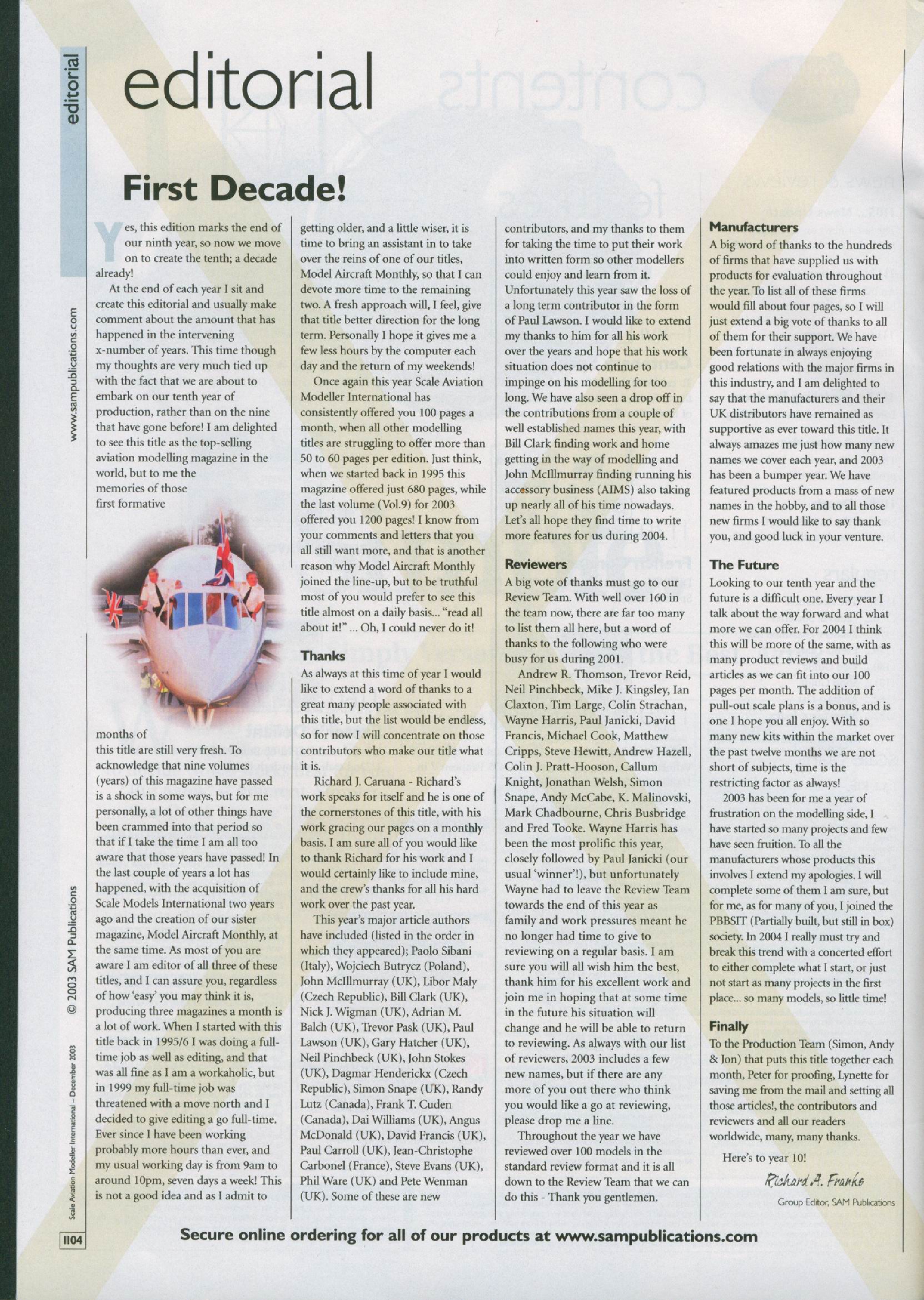 Scale Aviation Modeller International 2003-12